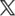 X